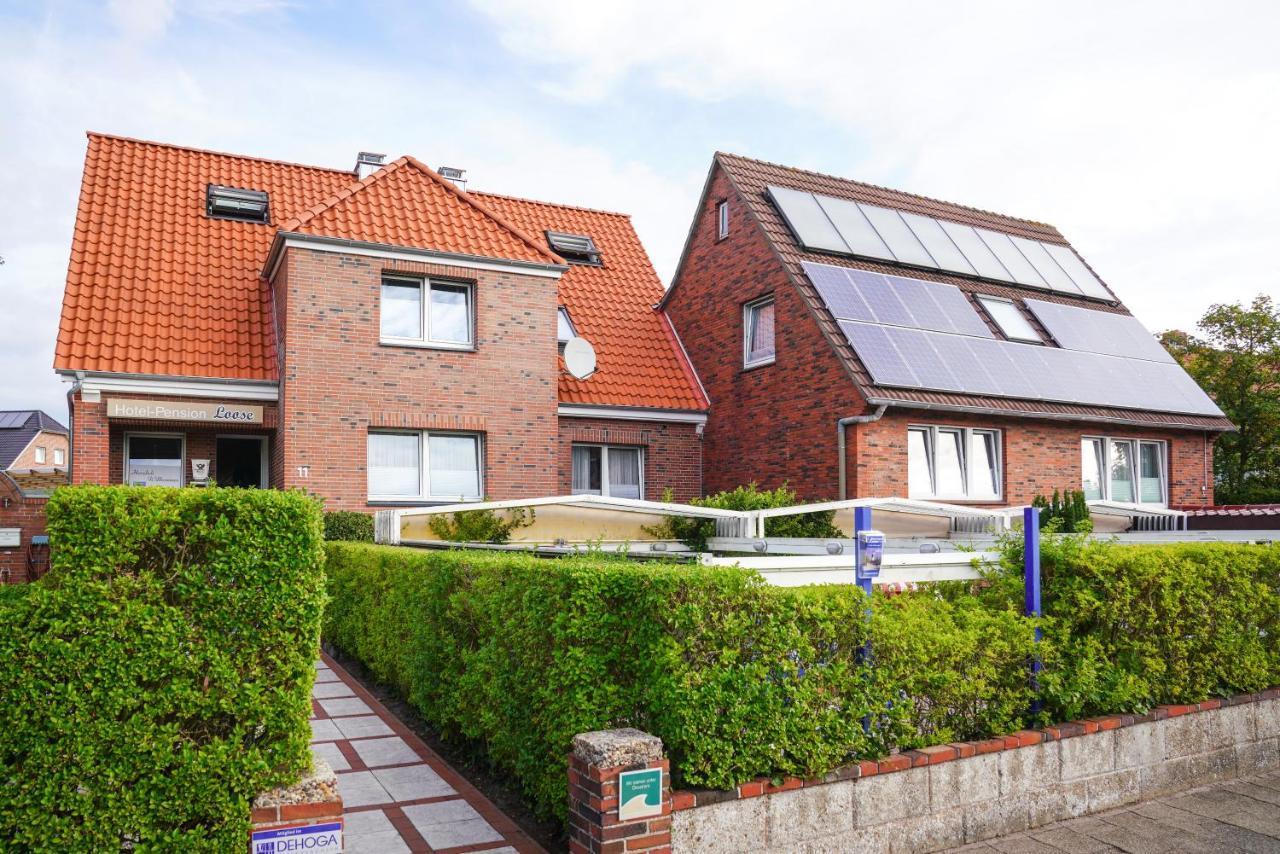Hotel Pension Loose Borkum Exterior foto